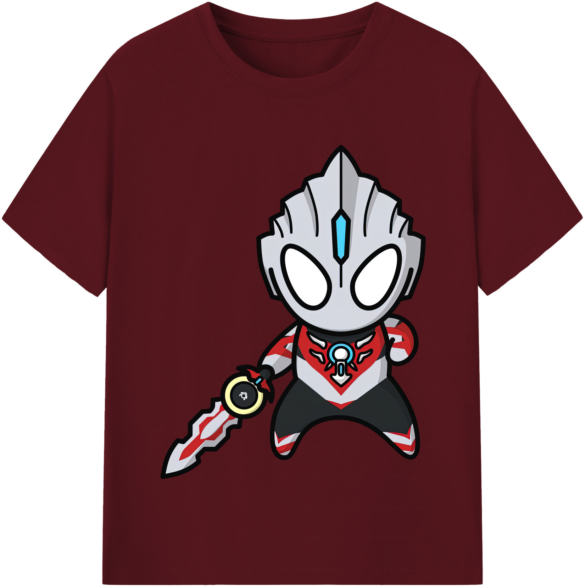 （画像用） ウルトラマン Ultraman 綿100％半袖Tシャツ（フロントプリント）